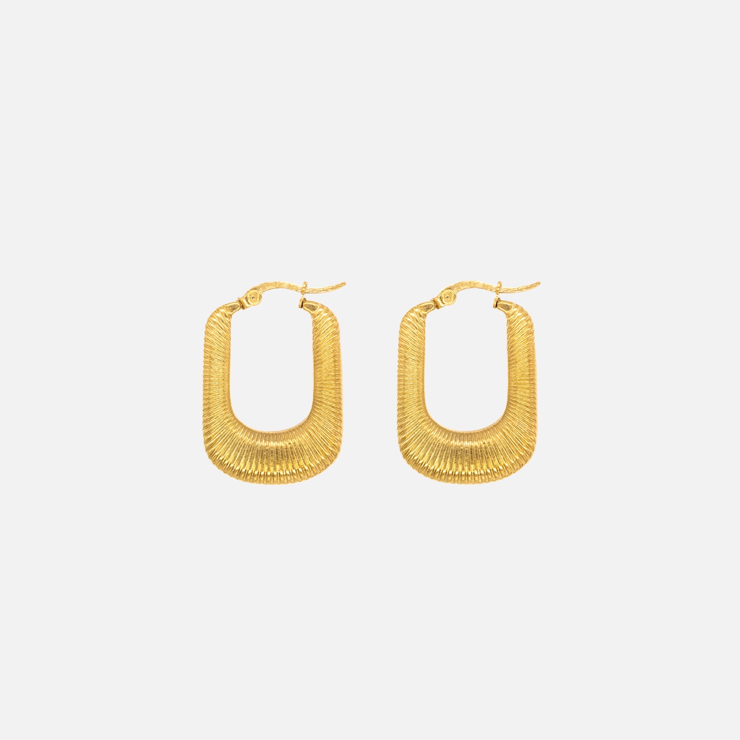 Pendientes Color dorado Tipo Classic Acero Inoxidable
