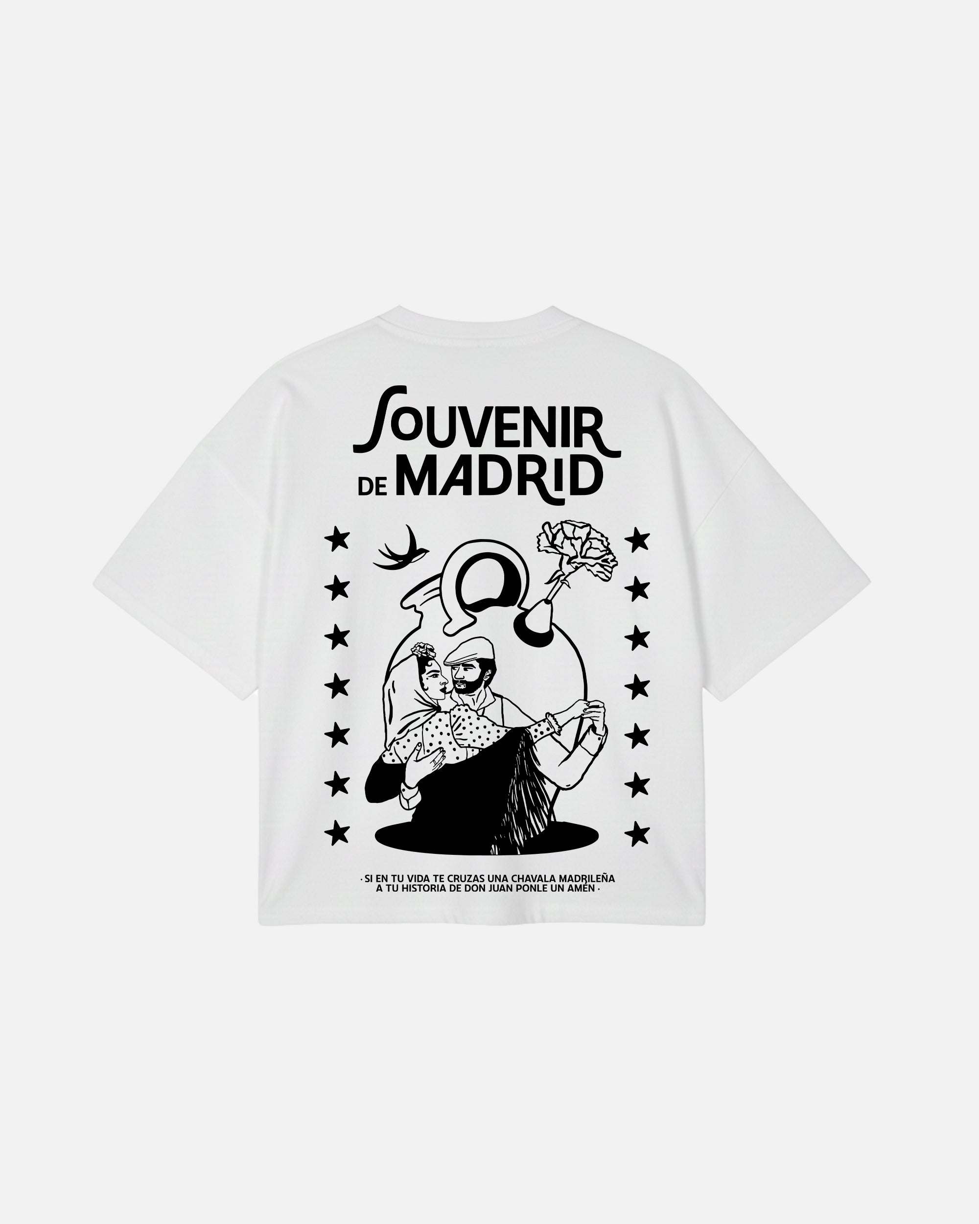 Souvenir Tee White + Pin