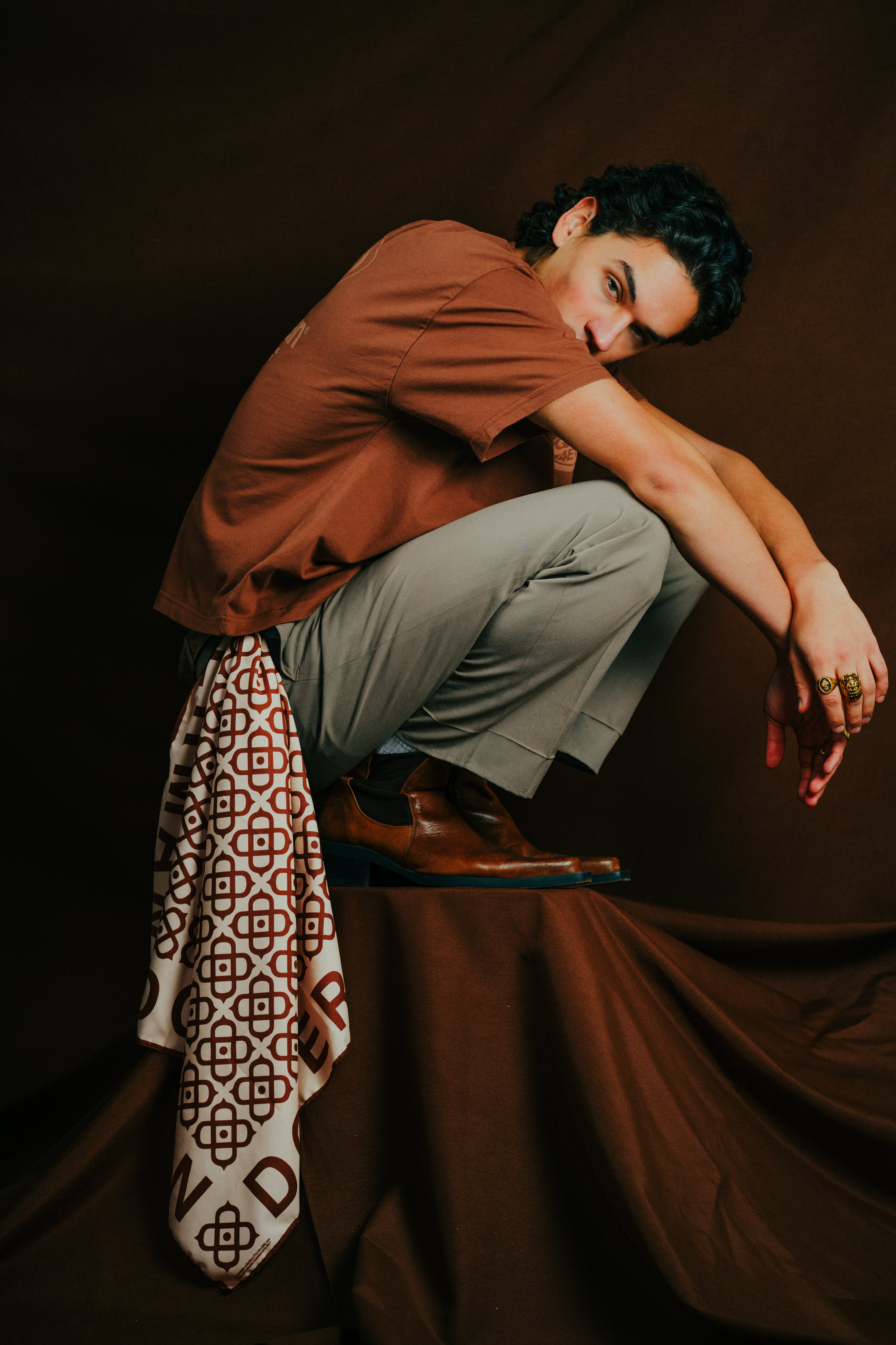 Pañuelo Essentials Beige