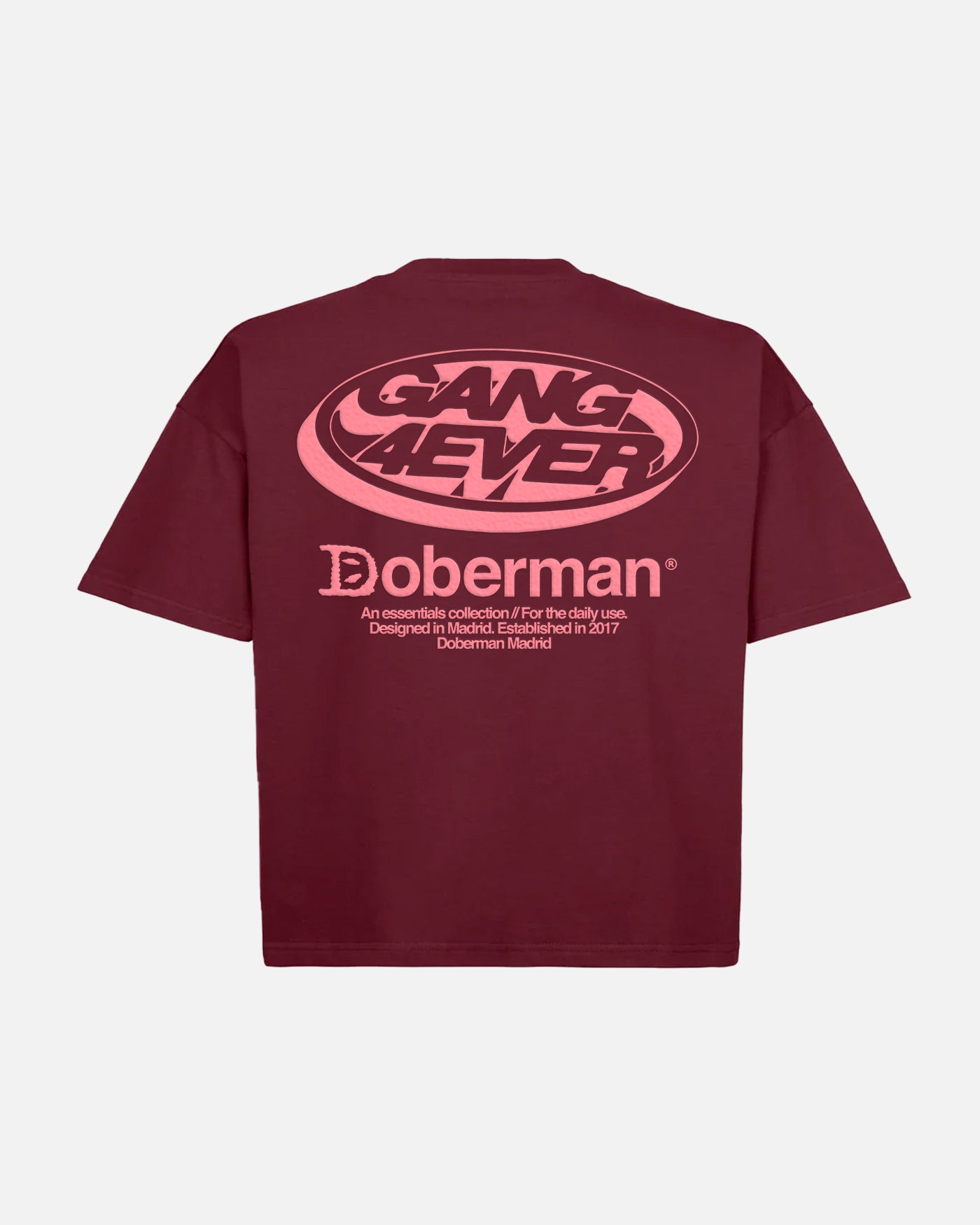 Essential Tee Burgundy
