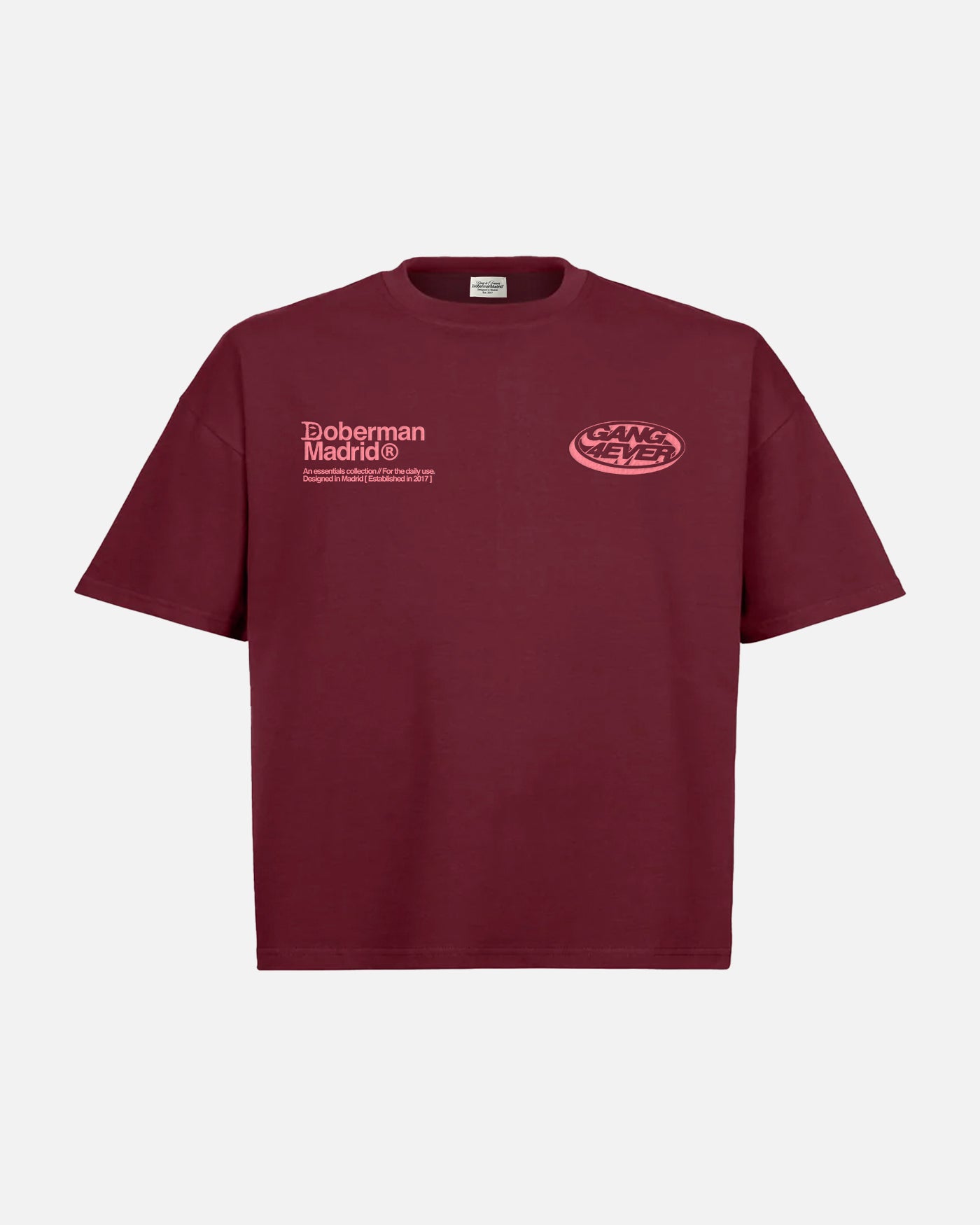 Essential Tee Burgundy