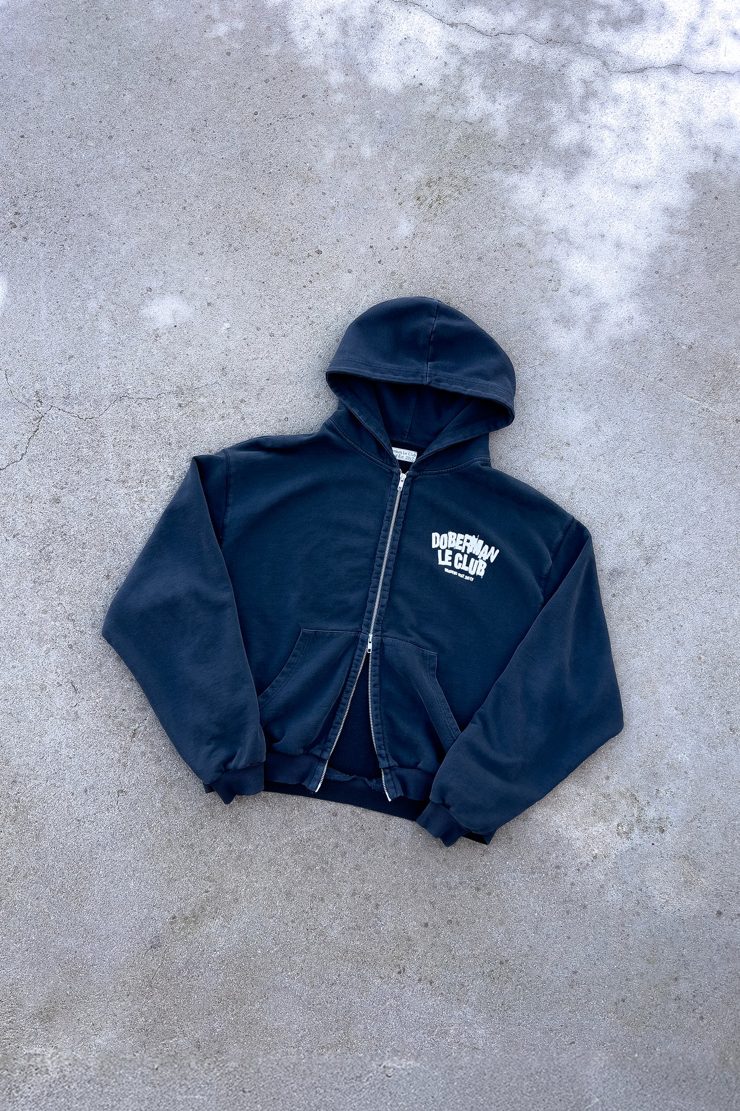 Le Club Zipped Hoodie