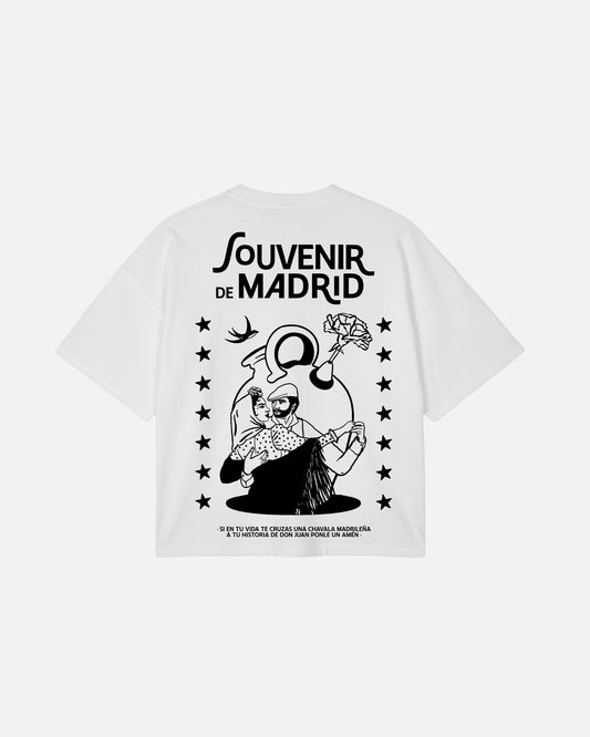 Pack Souvenir Tee + Pin White