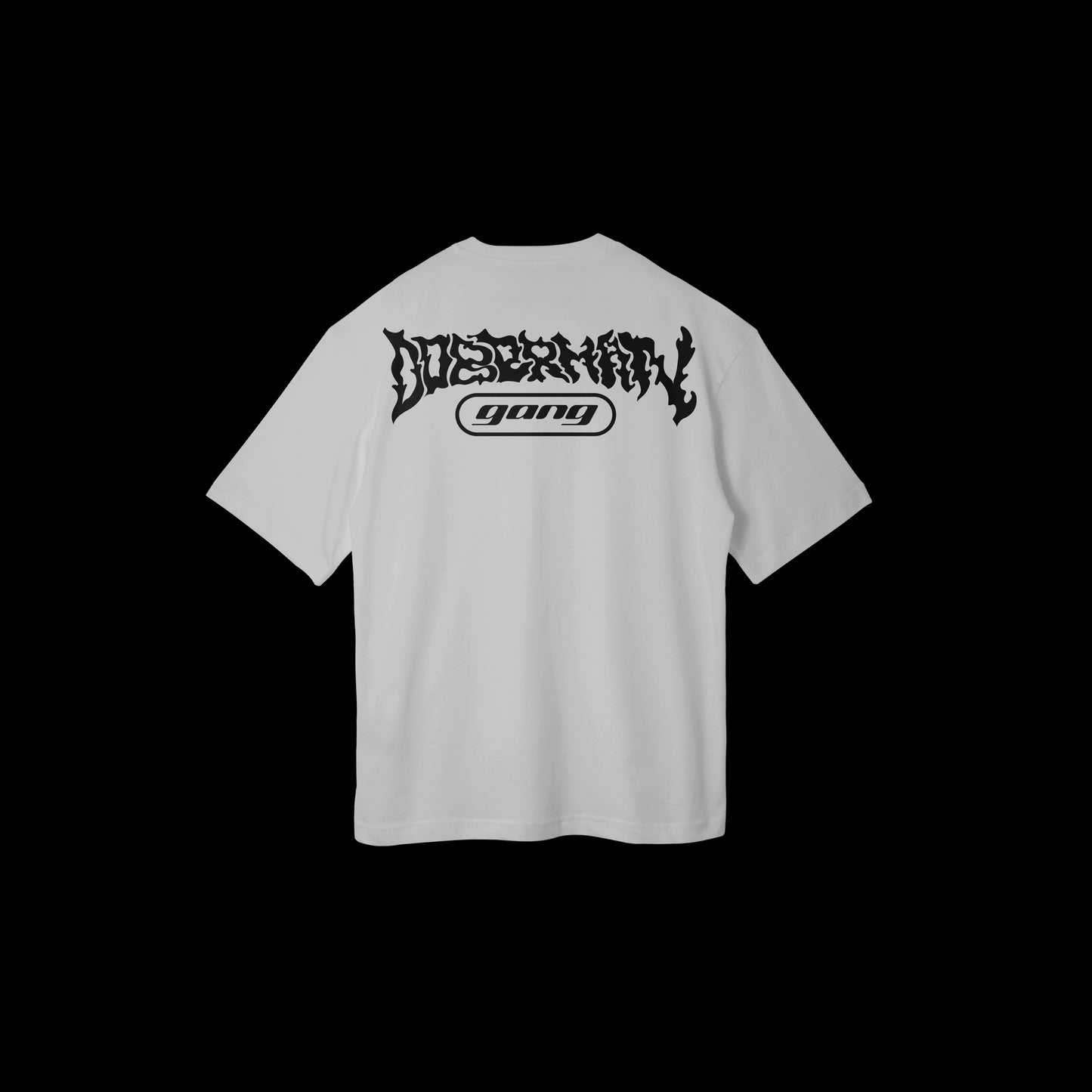 Camiseta Tee Blanca Doberman Madrid Doberman Gang Vol.I