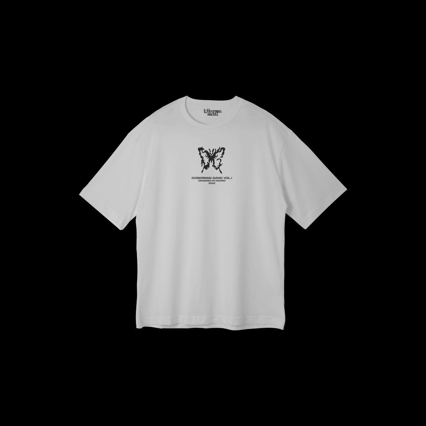 Camiseta Tee Blanca Doberman Madrid Doberman Gang Vol.I