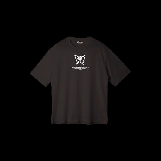 Camiseta Tee Negra Doberman Madrid Doberman Gang Vol.I