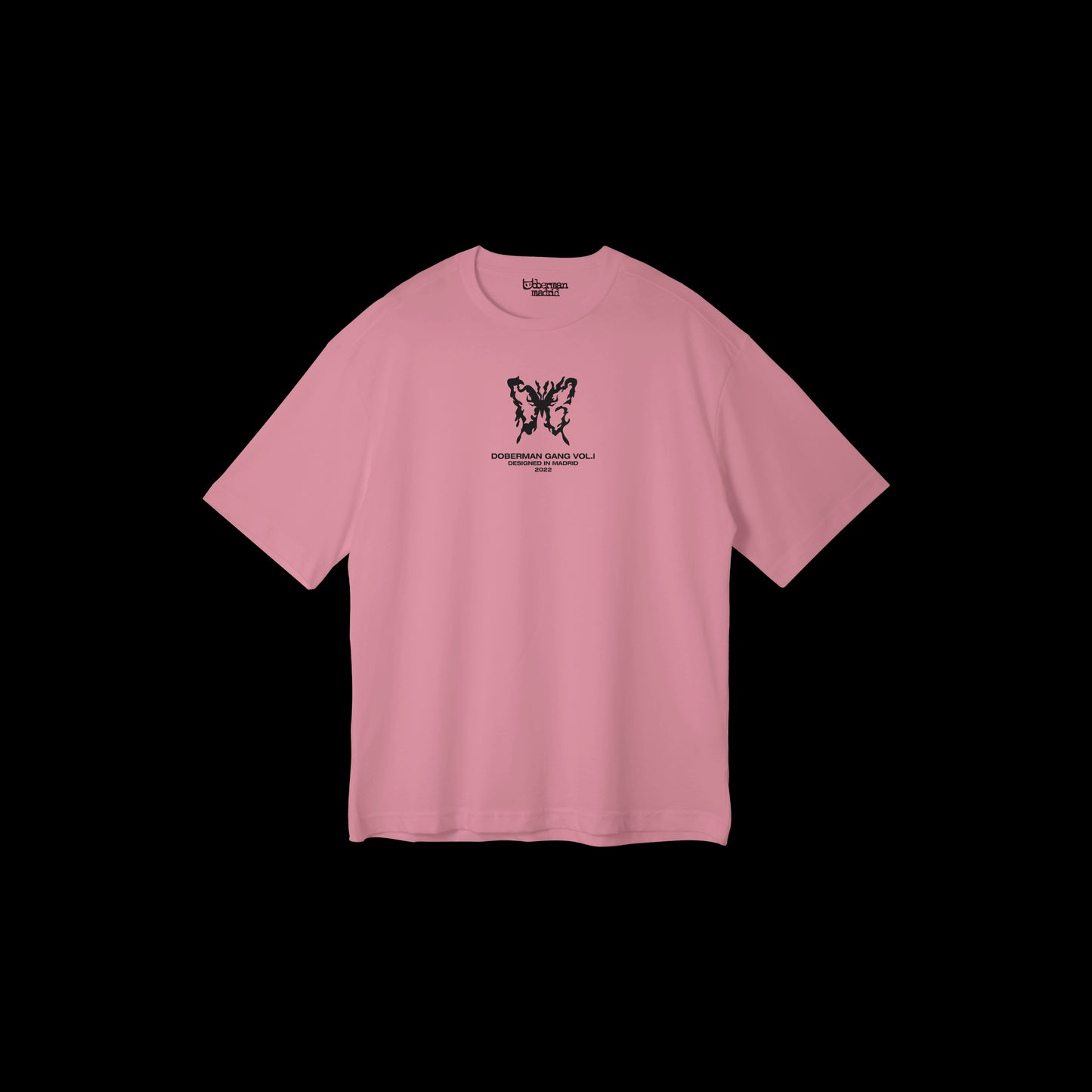 Camiseta Tee Rosa Doberman Madrid Doberman Gang Vol.I