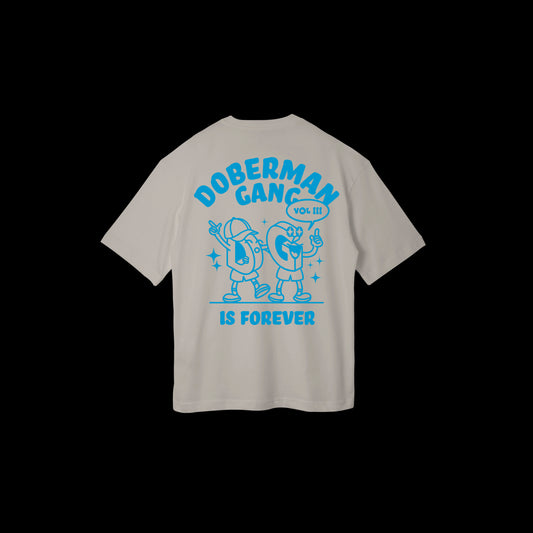 Camiseta Tee Blanca Doberman Madrid Doberman Gang Vol.III