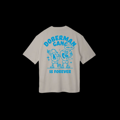 Camiseta Tee Blanca Doberman Madrid Doberman Gang Vol.III