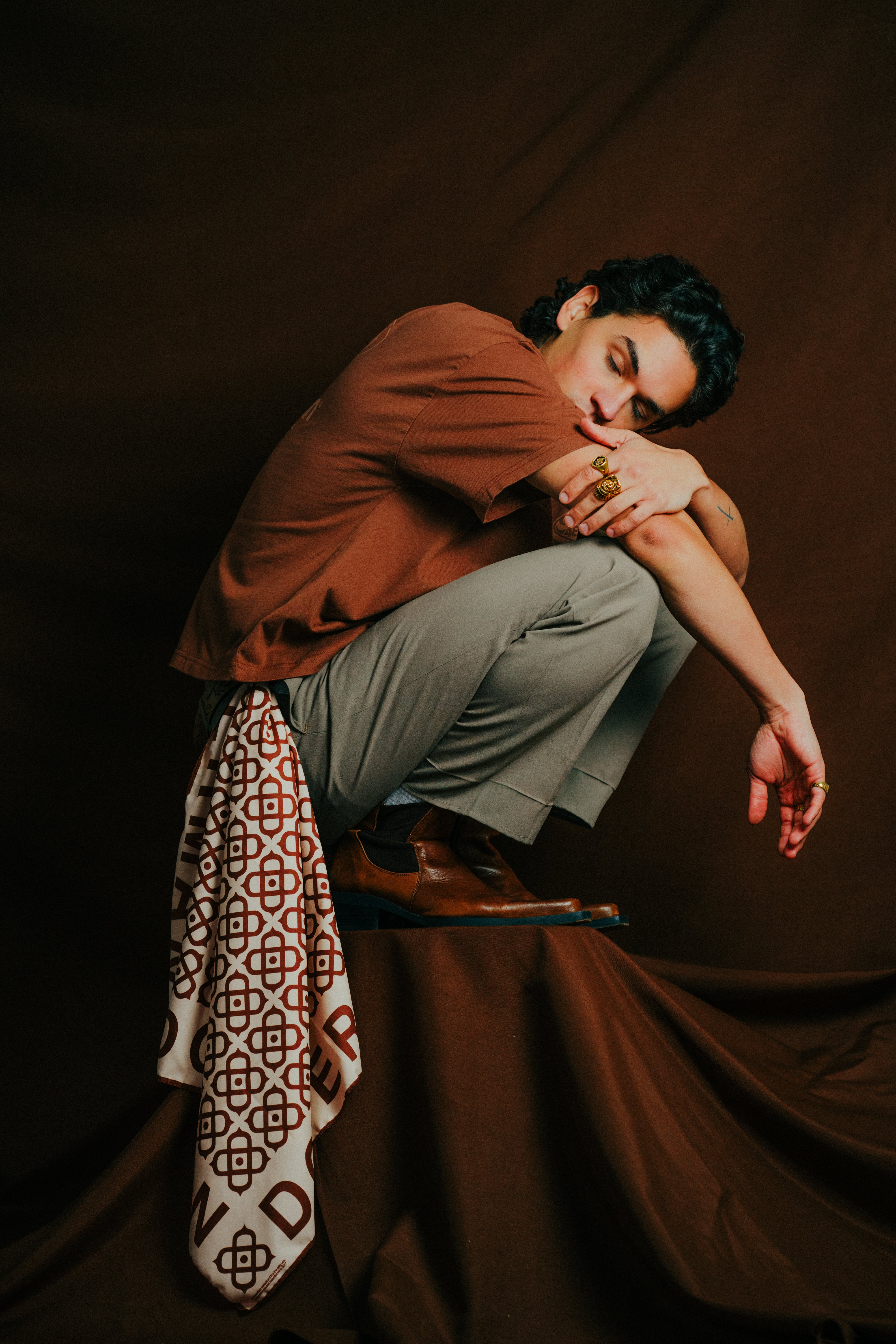 Pañuelo Essentials Beige